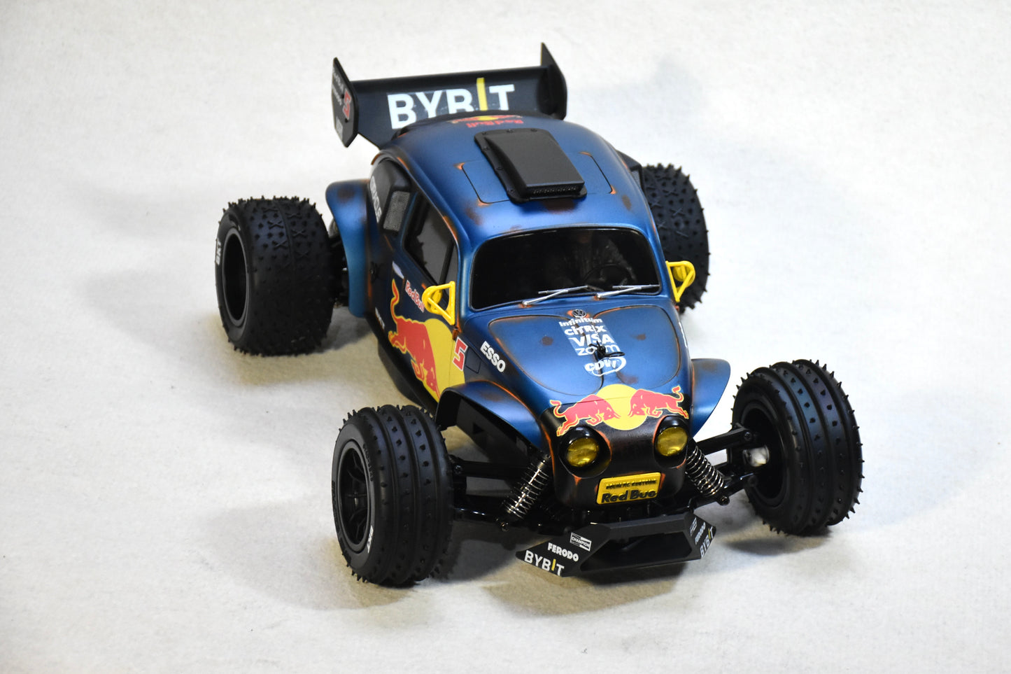 REDBUG  - Custom-Built Tamiya Blitzer Beetle – 1/10 RC Buggy (RED BULL LIVERY)