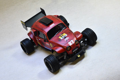 FERRAGEN #5 - Custom-Built Tamiya Blitzer Beetle – Ferrari 643 theme -  1/10 RC Buggy
