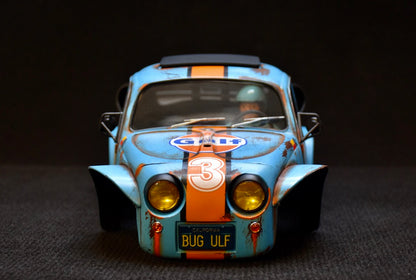 Tamiya Sand Scorcher 1/10 Custom Painted Body – Finished with Driver Figure (BUGULF)