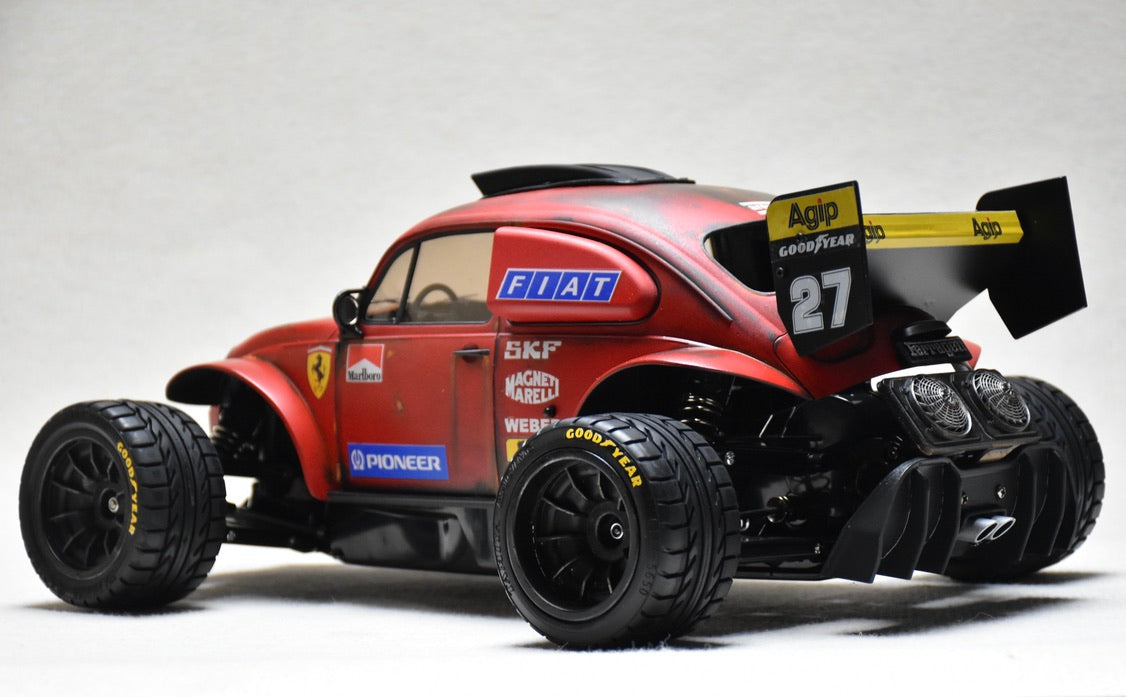 FERRAGEN - Custom-Built Tamiya Blitzer Beetle – Ferrari 643 theme