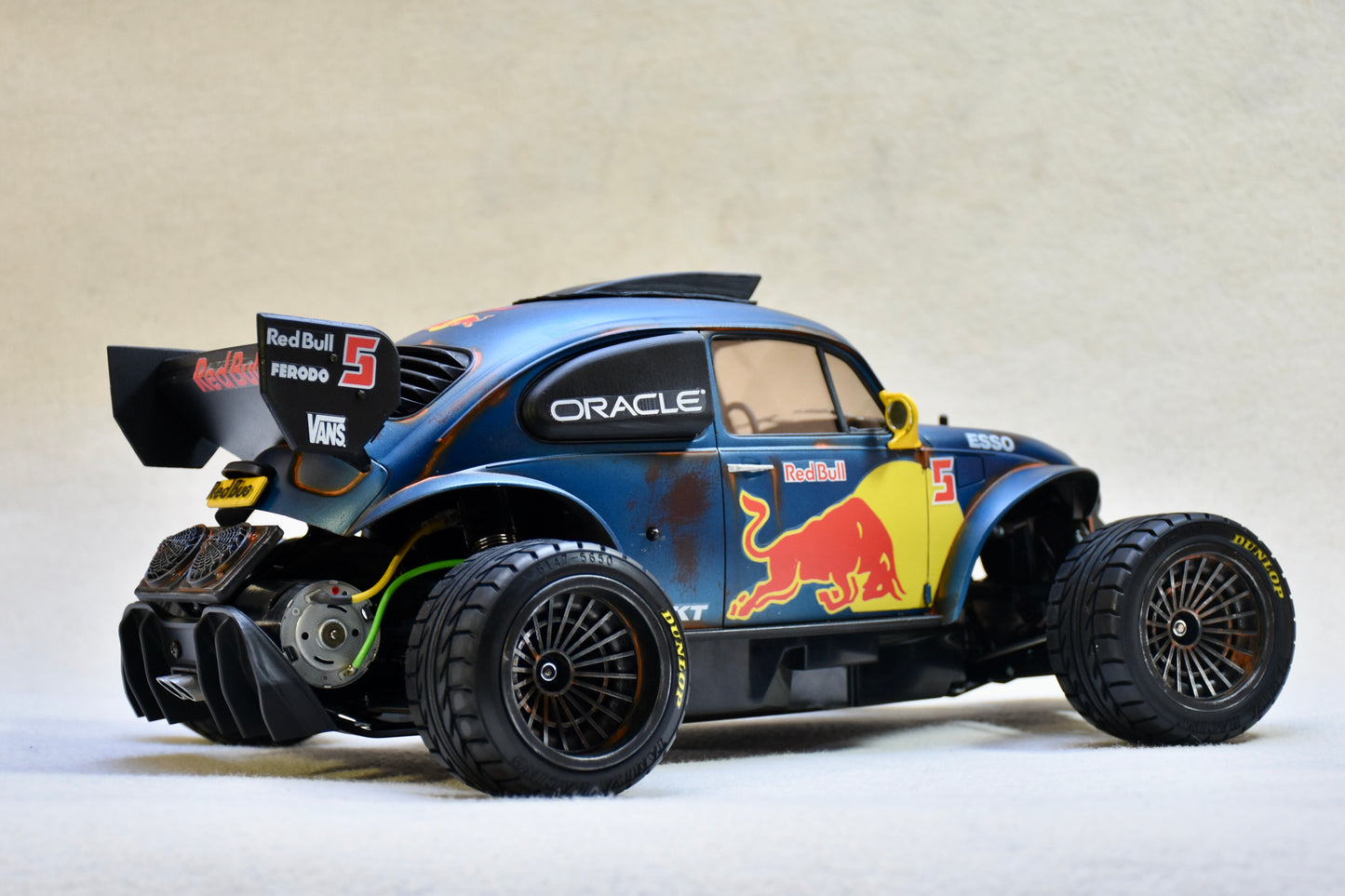 REDBUG 3  - Custom-Built Tamiya Blitzer Beetle – 1/10 RC Buggy (RED BULL LIVERY)