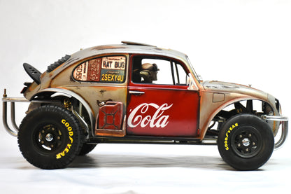 Tamiya Sand Scorcher 1/10 Custom Painted Body – Finished with Driver Figure (JUNKOLA)