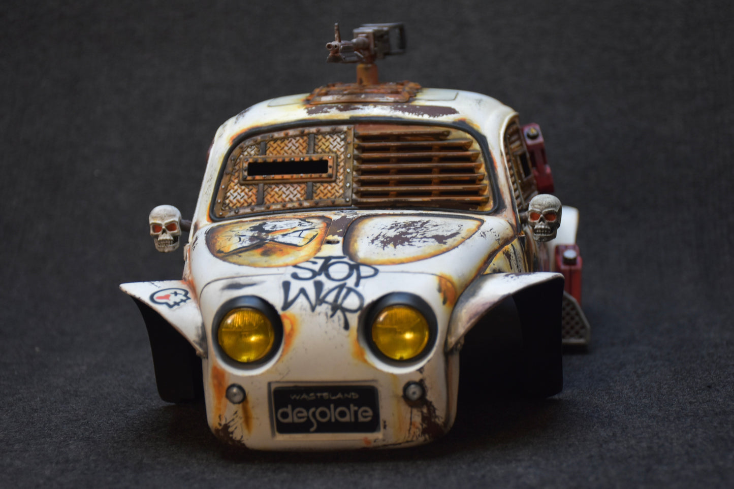 Tamiya Sand Scorcher 1/10 Custom Painted Body – Finished with Driver Figure (DYSTOPIC) - BOLIM RC CUSTOMS