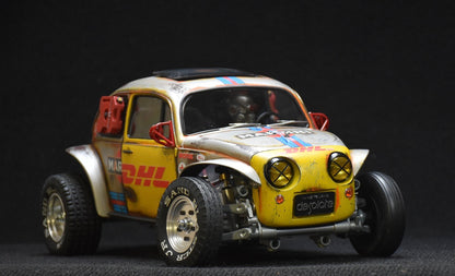 Tamiya Sand Scorcher 1/10 Custom Painted Body – Finished with Driver Figure (DESOLATE)