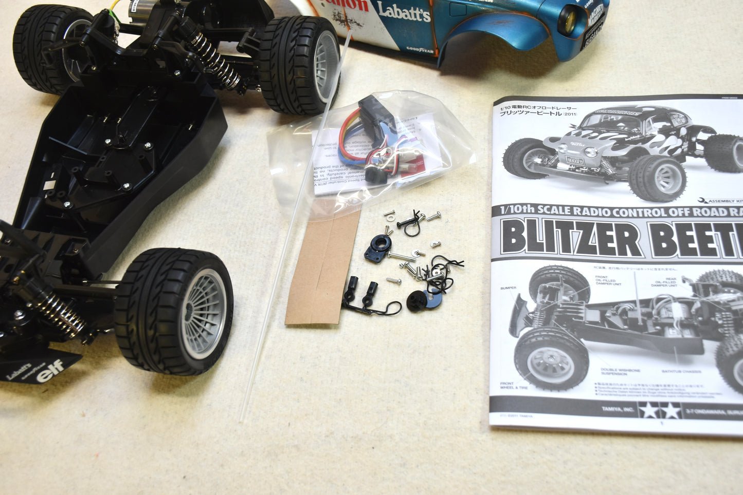 BUGANON - Custom-Built Tamiya Blitzer Beetle – 1/10 RC Buggy