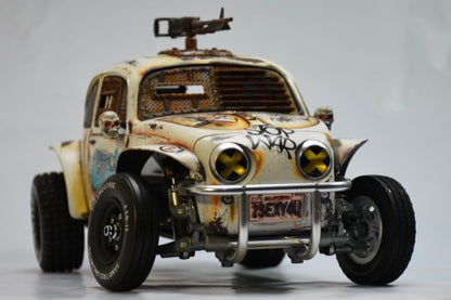 Tamiya Sand Scorcher 1/10 Custom Painted Body – Finished with Driver Figure (2SEXY4U)