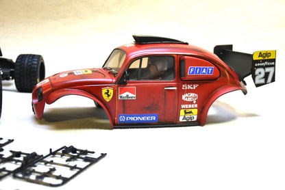 FERRAGEN #5 - Custom-Built Tamiya Blitzer Beetle – Ferrari 643 theme -  1/10 RC Buggy