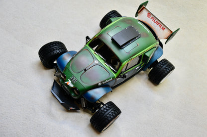 WAGUP  - Custom-Built Tamiya Blitzer Beetle – 1/10 RC Buggy (7UP LIVERY)