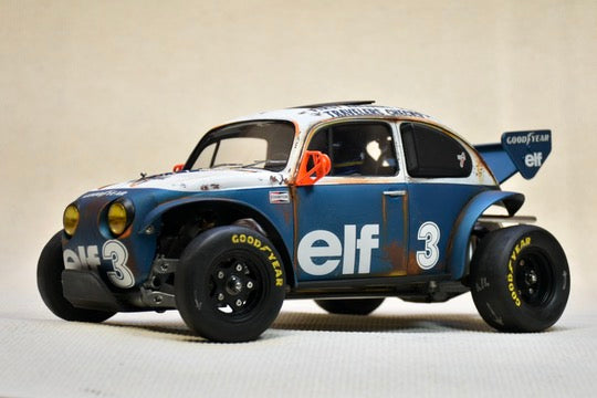 Tamiya Sand Scorcher 1/10 Custom Painted Body – Finished with Driver Figure (Tyrrell p34 tribute) - BOLIM RC CUSTOMS