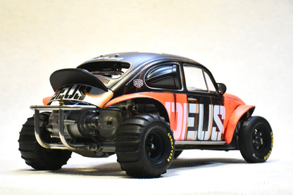 DEUS EX MACHINA theme - Tamiya Sand Scorcher 1/10 Custom Painted Body – Finished with Driver Figure