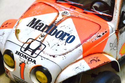 Tamiya Sand Scorcher 1/10 Custom Painted Body – Finished with Driver Figure (BUGLAREN)