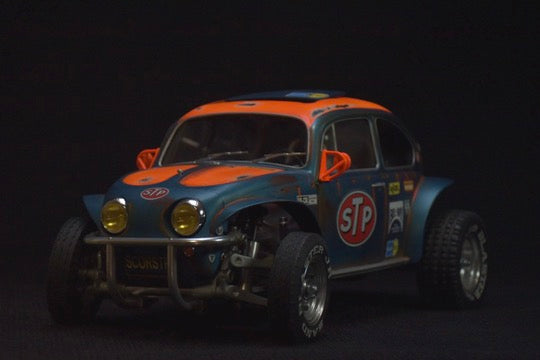Tamiya Sand Scorcher 1/10 Custom Painted Body – Finished with Driver Figure (SCORSTP v1) - BOLIM RC CUSTOMS