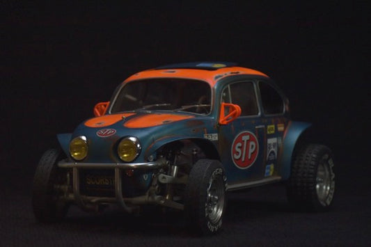 Tamiya Sand Scorcher 1/10 Custom Painted Body – Finished with Driver Figure (SCORSTP v1) - BOLIM RC CUSTOMS