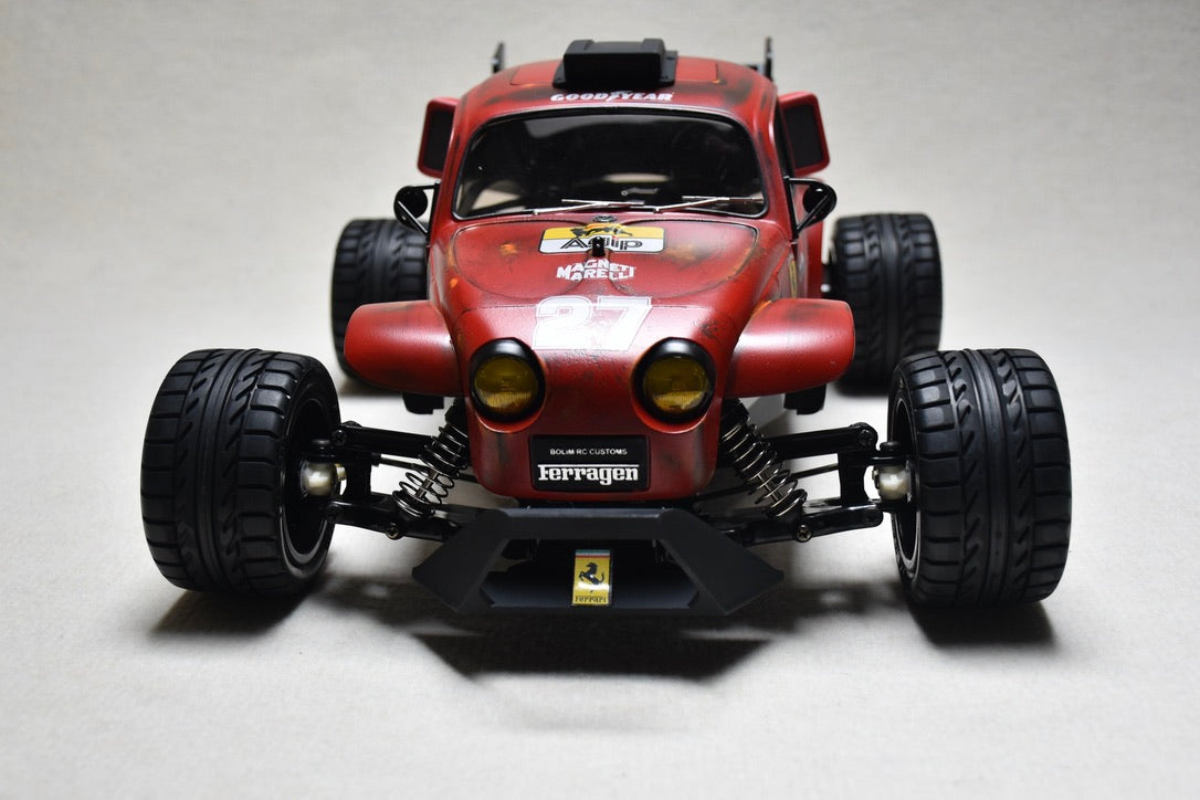 FERRAGEN - Custom-Built Tamiya Blitzer Beetle – Ferrari 643 theme