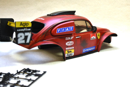 FERRAGEN #5 - Custom-Built Tamiya Blitzer Beetle – Ferrari 643 theme -  1/10 RC Buggy