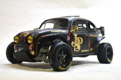 Tamiya Sand Scorcher 1/10 Custom Painted Body – Finished with Driver Figure (JPScorcher)