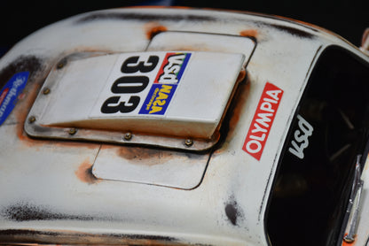 Tamiya BLITZER BEETLE 1/10 Custom Painted Body – Finished with Driver Figure (DAKAR ROTHMANS)