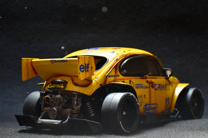 Tamiya Custom-Built STREET Blitzer Beetle (CAMEL LIVERY #2) – 1/10 RC (Tamiya BT-01 Chassis)