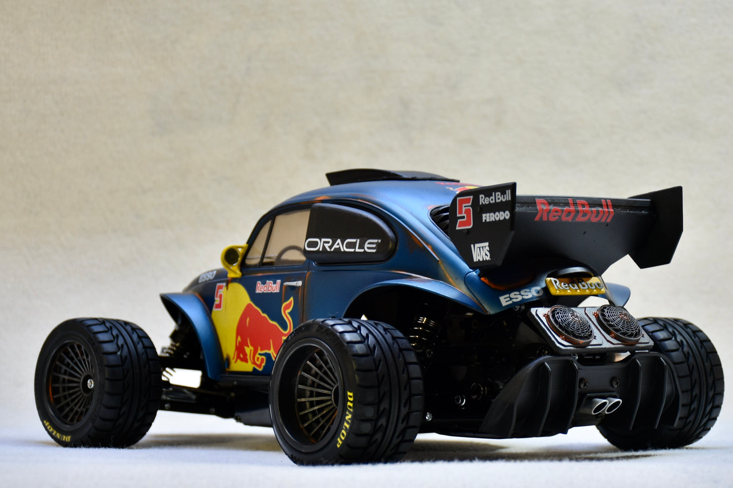 REDBUG 3  - Custom-Built Tamiya Blitzer Beetle – 1/10 RC Buggy (RED BULL LIVERY)