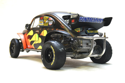 Tamiya Sand Scorcher 1/10 Custom Painted Body – Finished with Driver Figure (SCORTZER) - BOLIM RC CUSTOMS