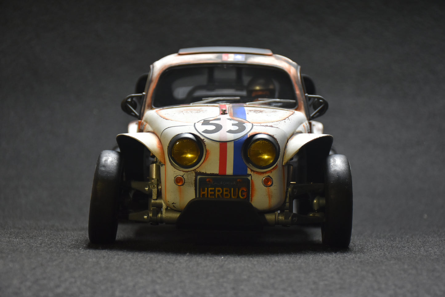 HERBUG - Tamiya Sand Scorcher 1/10 Custom Painted Body – Finished with Driver Figure