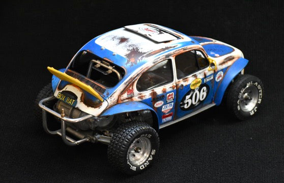 Tamiya Sand Scorcher 1/10 Custom Painted Body – Finished with