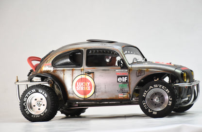 Tamiya Sand Scorcher 1/10 Custom Painted Body – Finished with Driver Figure (VOLKSTRIKE) - BOLIM RC CUSTOMS