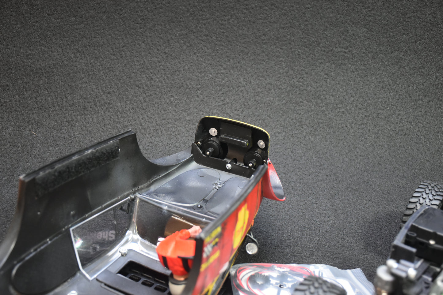 Custom-Built Tamiya CC-02 4WD Chassis with Sand Scorcher Body