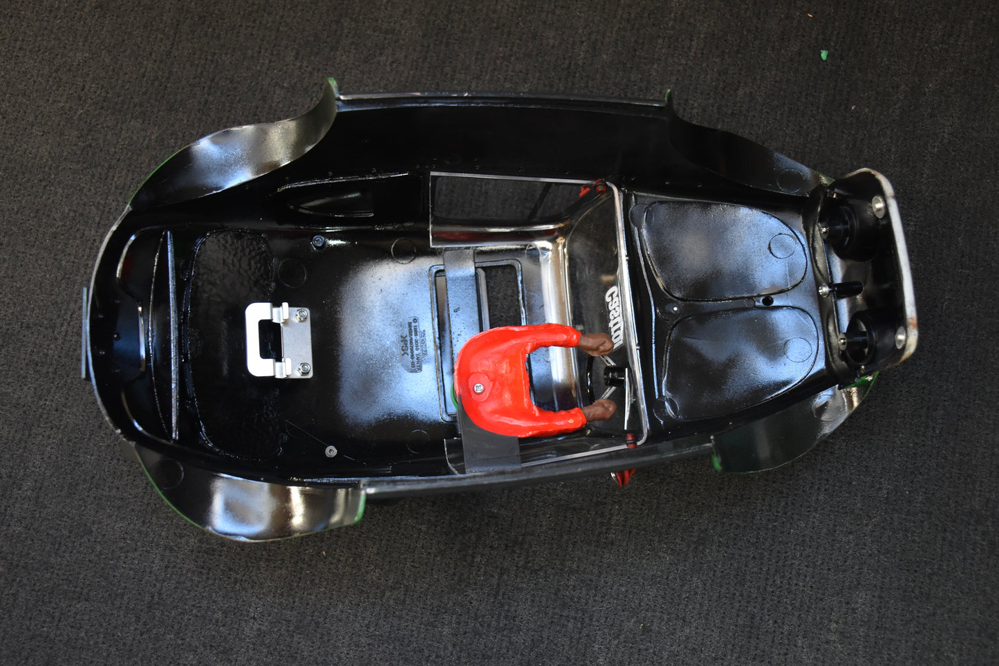 Tamiya Sand Scorcher 1/10 Custom Painted Body – Finished with Driver Figure (CASBUG)