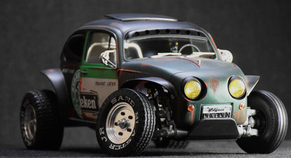 Tamiya Sand Scorcher 1/10 Custom Painted Body – Finished with Driver Figure (BUGOBLIN)