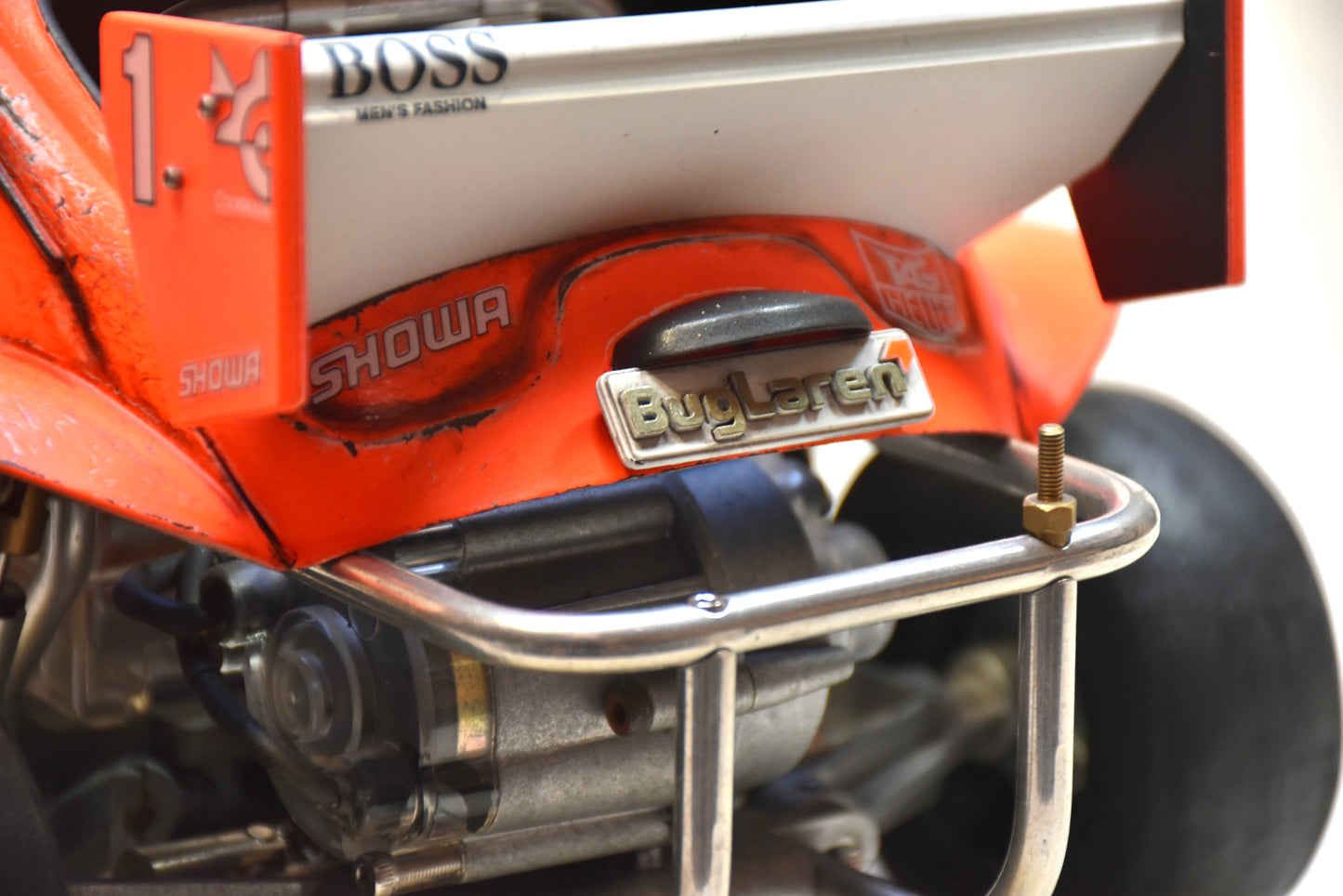 Tamiya Sand Scorcher 1/10 Custom Painted Body – Finished with Driver Figure (BUGLAREN)