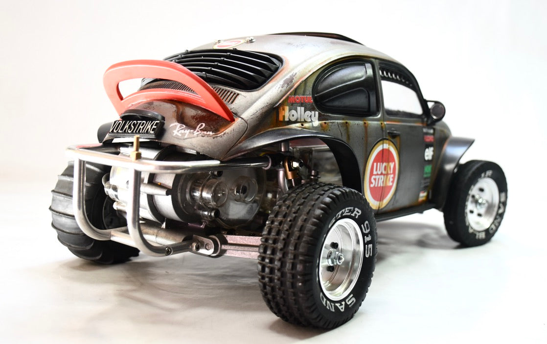 Tamiya Sand Scorcher 1/10 Custom Painted Body – Finished with Driver Figure (VOLKSTRIKE) - BOLIM RC CUSTOMS