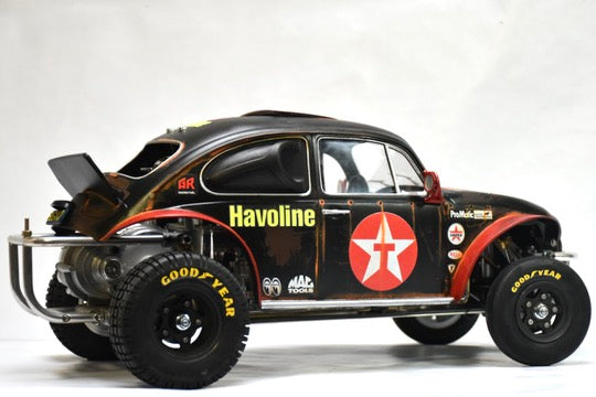 Tamiya Sand Scorcher 1/10 Custom Painted Body – Finished with Driver Figure (BUGXACO)