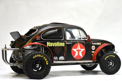 Tamiya Sand Scorcher 1/10 Custom Painted Body – Finished with Driver Figure (BUGXACO)