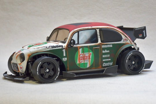 Tamiya Custom Built STREET Blitzer Beetle (CASTROL) – 1/10 RC (Tamiya BT-01 Chassis)