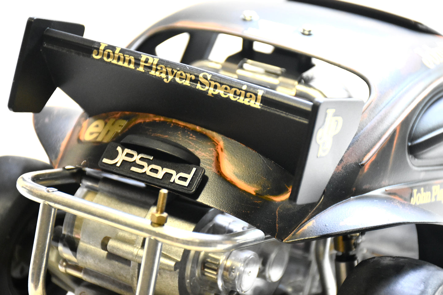 Tamiya Sand Scorcher 1/10 Custom Painted Body – Finished with Driver Figure (JPScorcher)