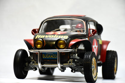 Tamiya Sand Scorcher 1/10 Custom Painted Body – Finished with Driver Figure (BUGXACO)
