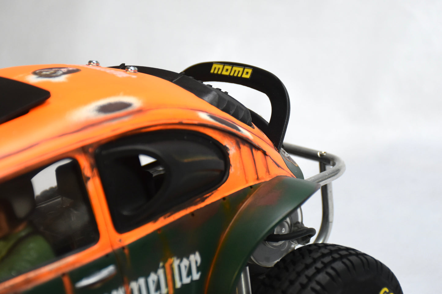 Tamiya Sand Scorcher 1/10 Custom Painted Body – Finished with Driver Figure (JAGERMAGEN)