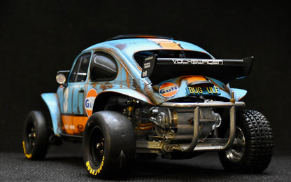 Tamiya Sand Scorcher 1/10 Custom Painted Body – Finished with Driver Figure (BUGULF)