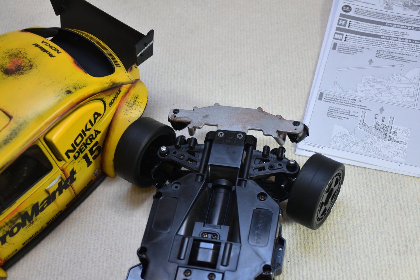 Tamiya Custom Built STREET Blitzer Beetle (PROMARKT) – 1/10 RC (Tamiya BT-01 Chassis)
