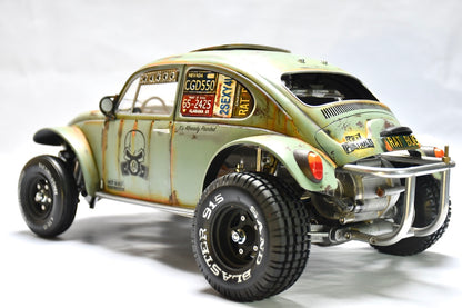Tamiya Sand Scorcher 1/10 Custom Painted Body – Finished with Driver Figure (RAT BUG) - BOLIM RC CUSTOMS
