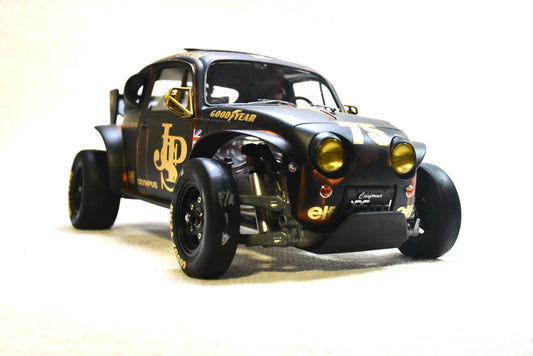 Tamiya Sand Scorcher 1/10 Custom Painted Body – Finished with Driver Figure (JPScorcher)