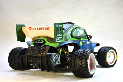 WAGUP  - Custom-Built Tamiya Blitzer Beetle – 1/10 RC Buggy (7UP LIVERY)
