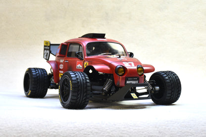 FERRAGEN #5 - Custom-Built Tamiya Blitzer Beetle – Ferrari 643 theme -  1/10 RC Buggy