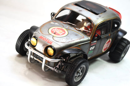 Tamiya Sand Scorcher 1/10 Custom Painted Body – Finished with Driver Figure (VOLKSTRIKE) - BOLIM RC CUSTOMS