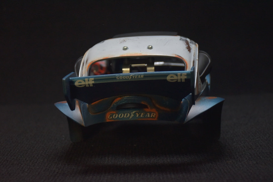 Tamiya Sand Scorcher 1/10 Custom Painted Body – Finished with Driver Figure (Tyrrell p34 tribute)