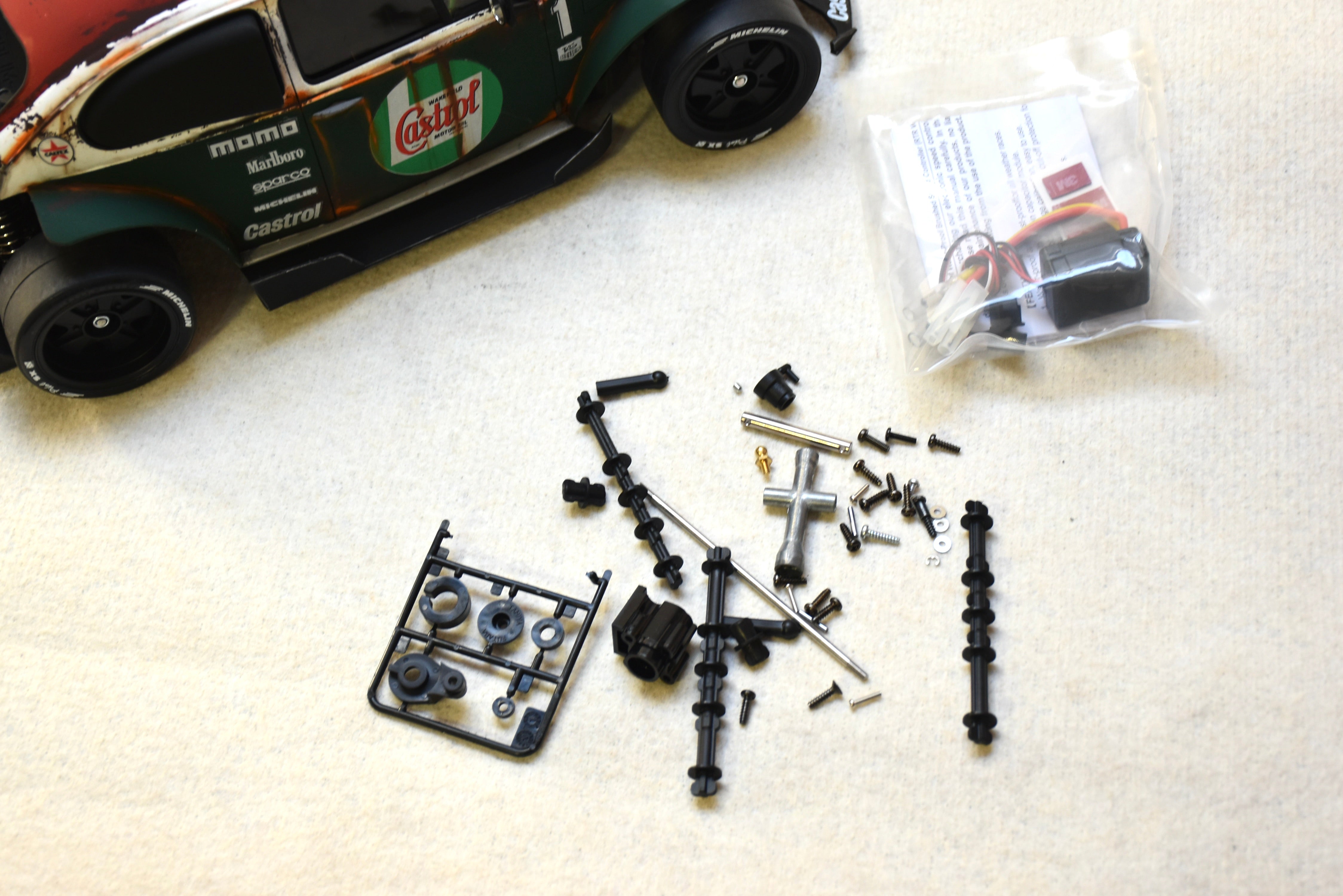Tamiya Custom Built STREET Blitzer Beetle (CASTROL) – 1/10 RC