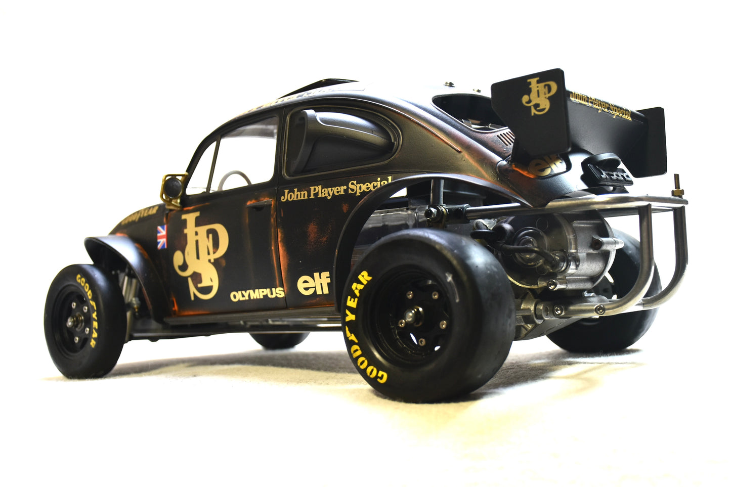 Tamiya Sand Scorcher 1/10 Custom Painted Body – Finished with Driver Figure (JPScorcher)