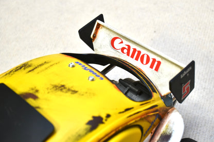 Carrosserie personnalisée peinte Tamiya Sand Scorcher 1/10 – Finition avec figurine de pilote (BUGANON)