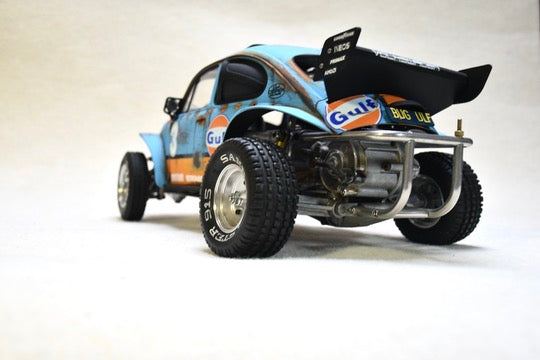 Tamiya Sand Scorcher 1/10 Custom Painted Body – Finished with Driver Figure (BUGULF) - BOLIM RC CUSTOMS